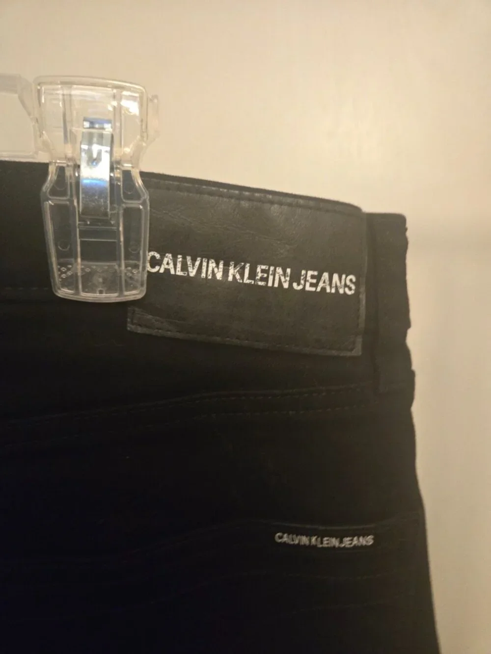 Calvin Kein Men's Straight Fit Jean - Black